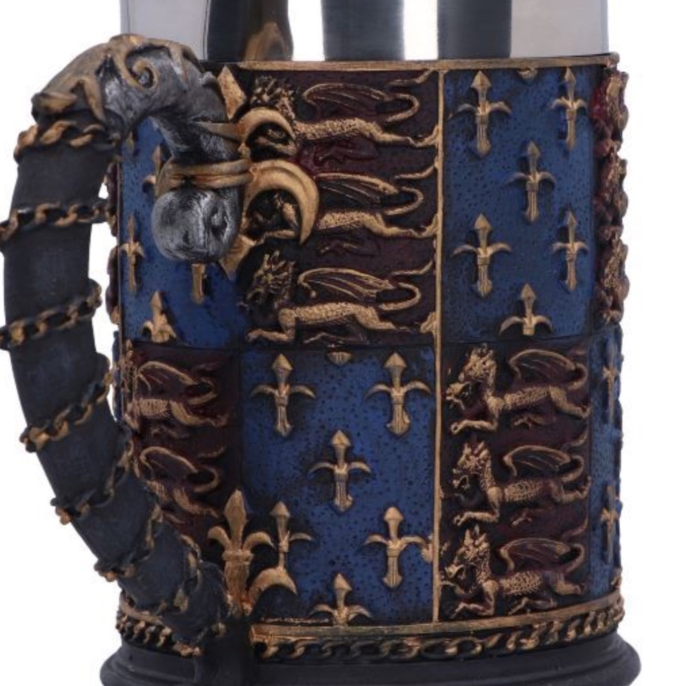 Medieval Edwardian tankard Historical Heritage Mug. Collectible from Nemesis Now